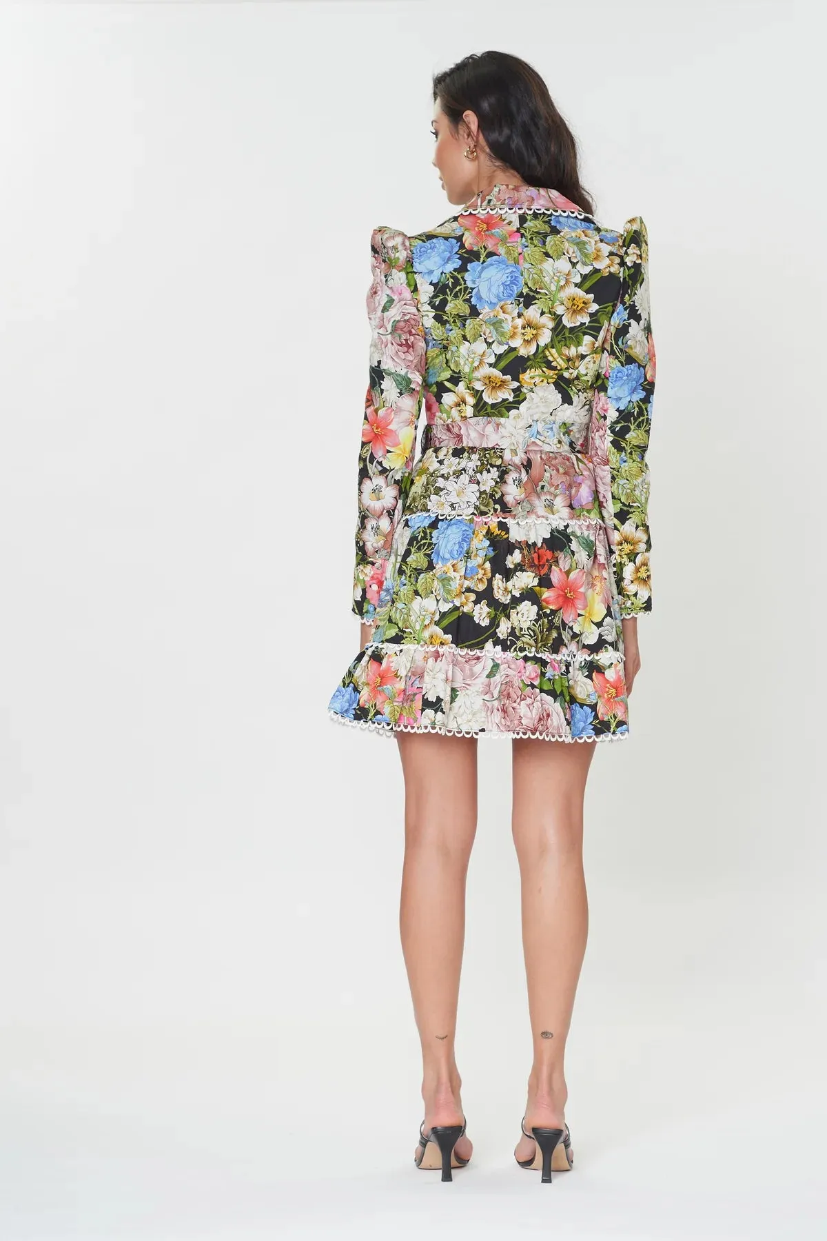 Romantic Flower LS Dress