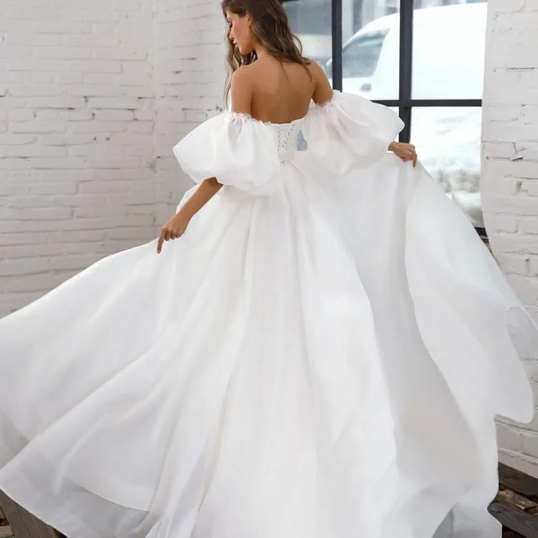 Romantic Organza Wedding Dress