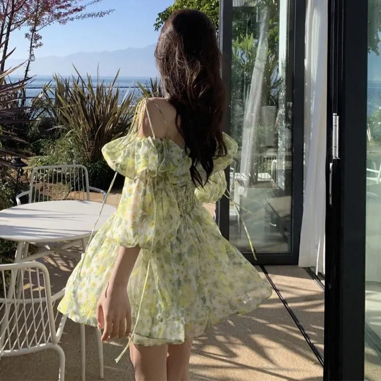 Romantic Vintage Floral Summer Dress