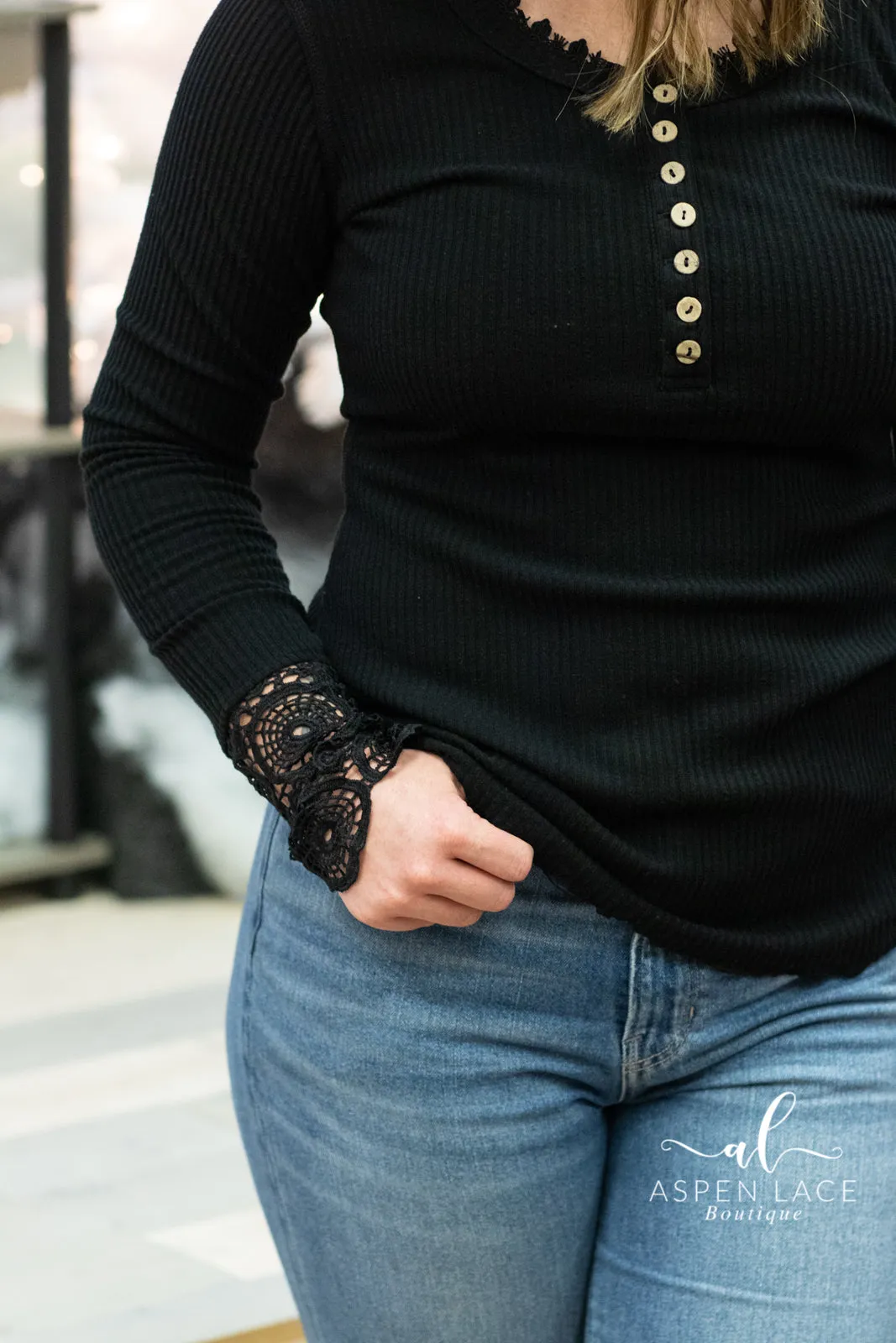 Ruby Henley (Black)