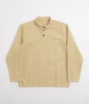 Service Works Canvas Script Popover Shirt - Pale Khaki