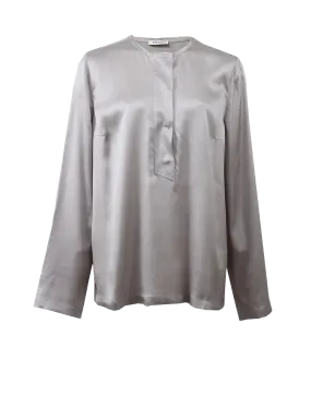 Silk Lurex Henley