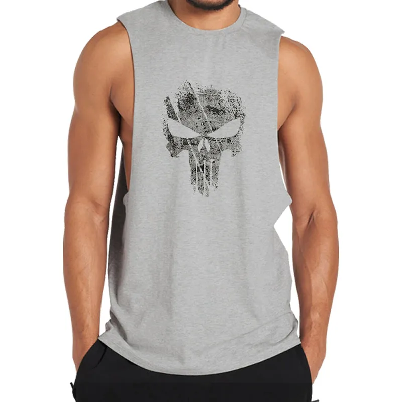 Skull Print Tank