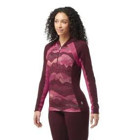 Smartwool Women's Classic Thermal Merino Base Layer 1/2 Zip Hoodie