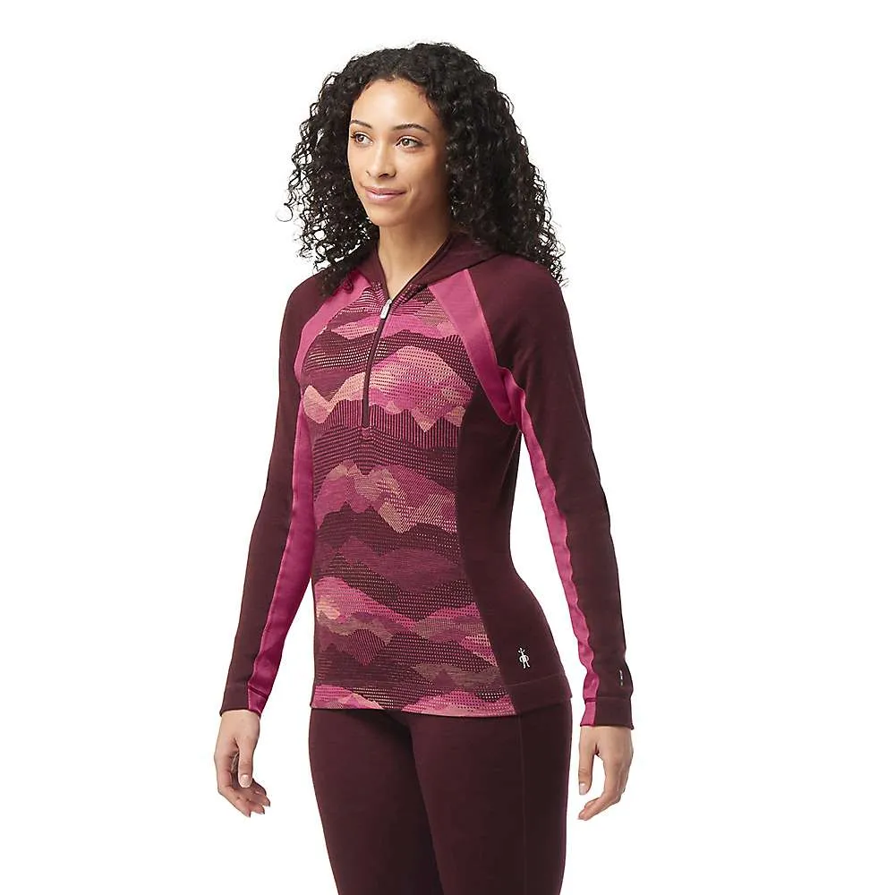 Smartwool Women's Classic Thermal Merino Base Layer 1/2 Zip Hoodie