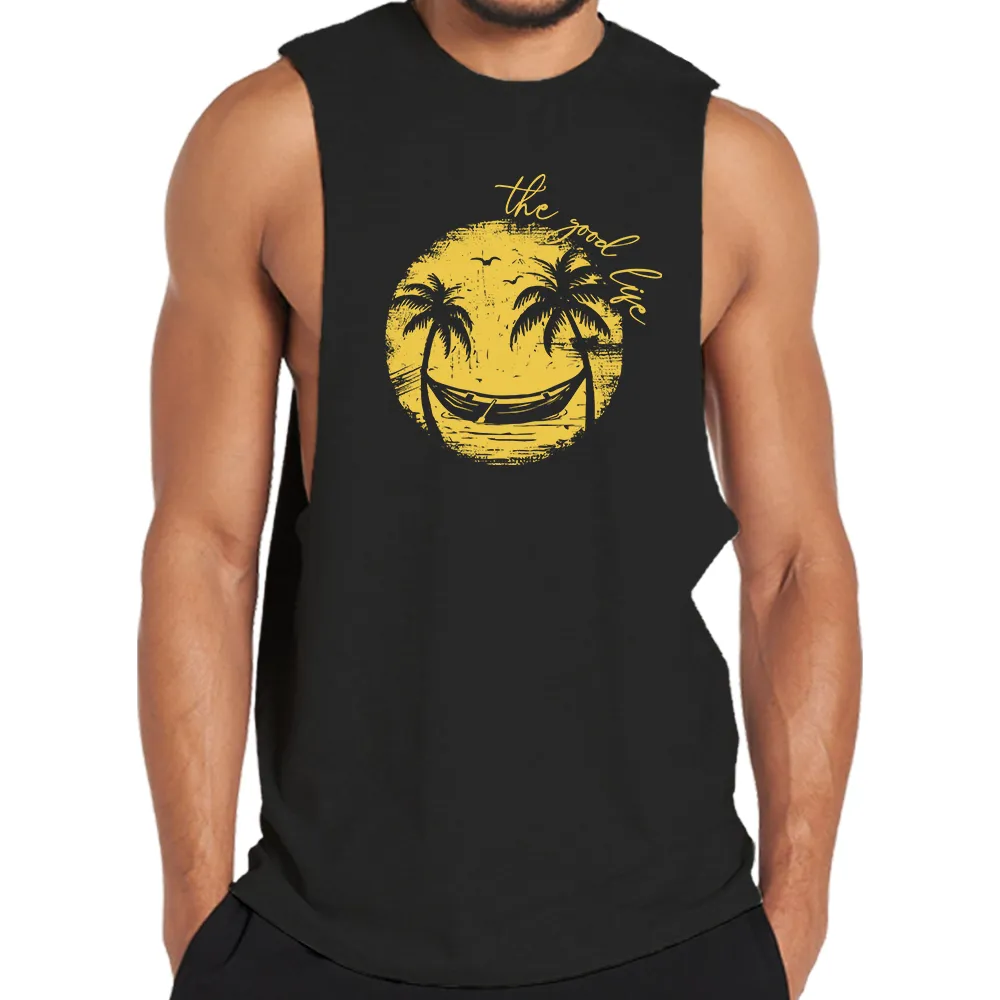 Smiley Palm Tree Tank