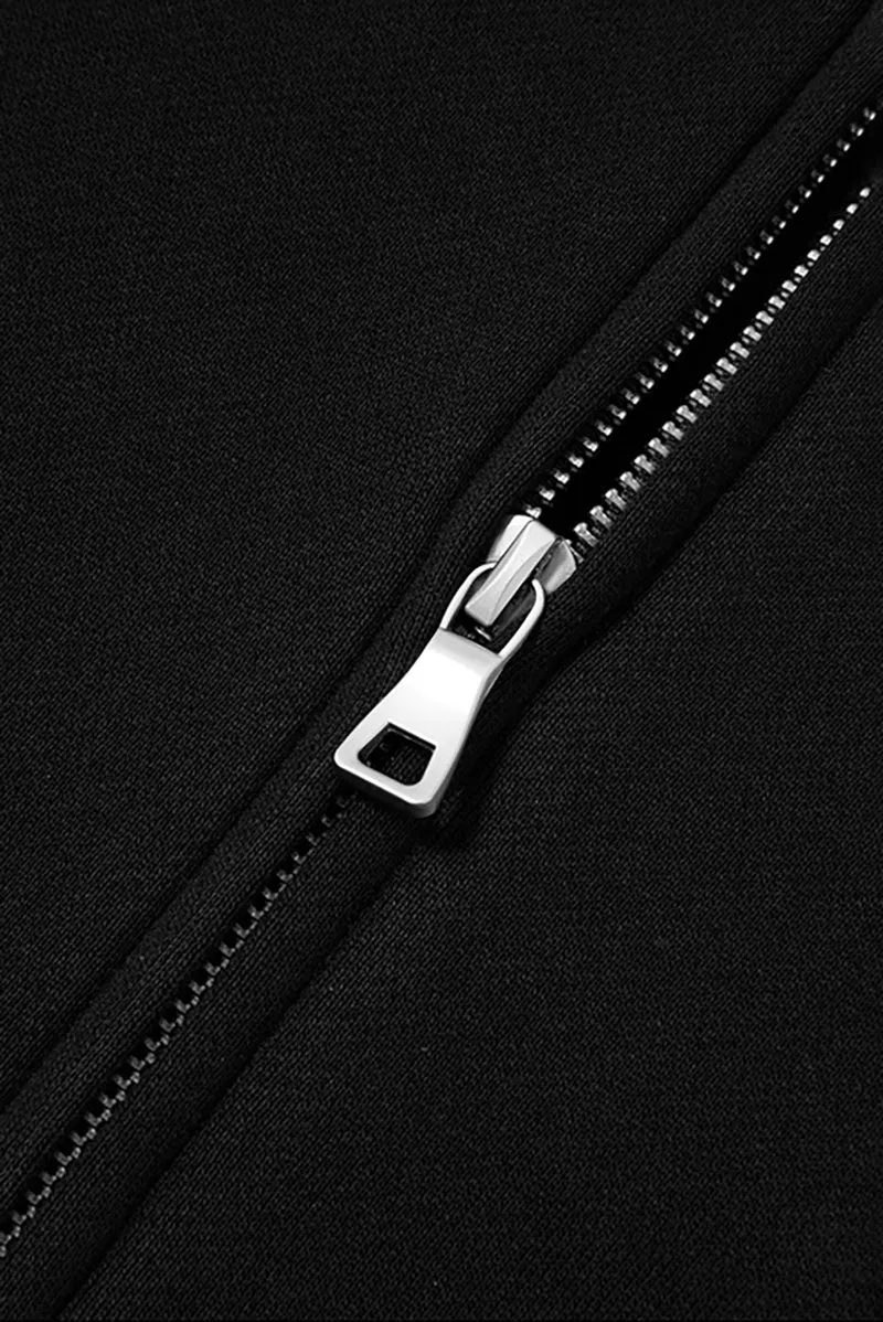 Soft Knit Mid-Length Fleece Zip-Up Hoodie with Fur Trim