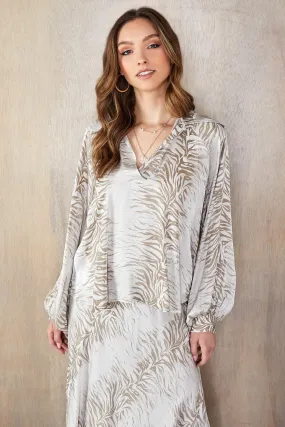 The Tiger Stripe Blouse