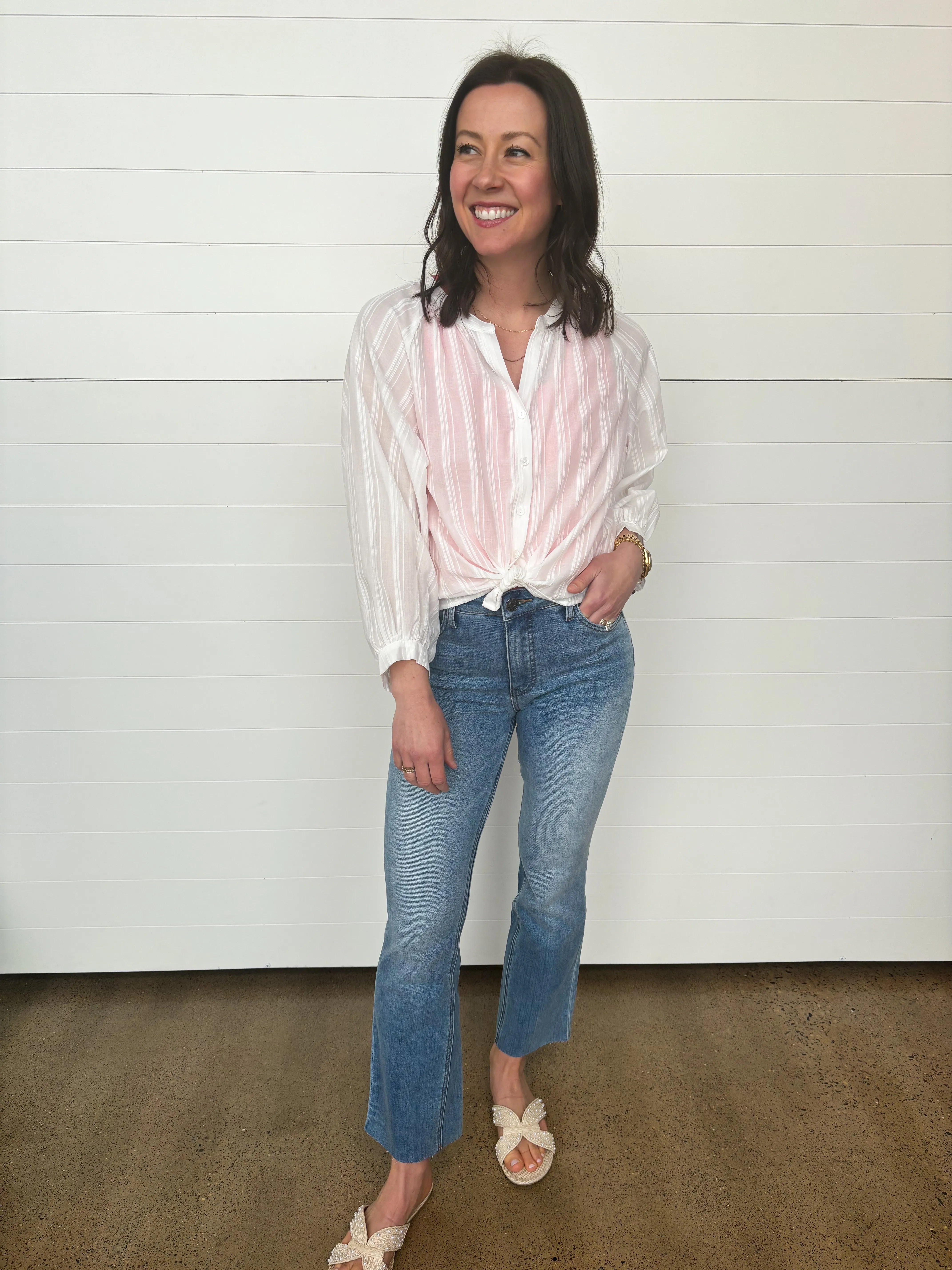 The Wren Button Up Top