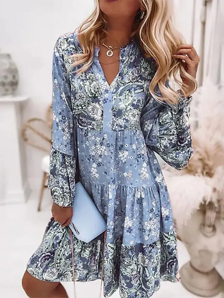 Tiny Floral Mini Dress