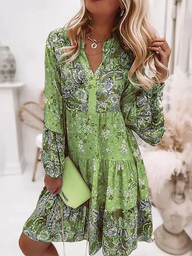 Tiny Floral Mini Dress