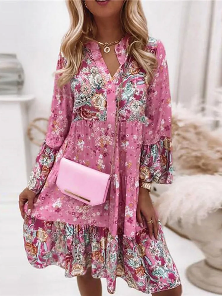 Tiny Floral Mini Dress