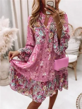 Tiny Floral Mini Dress