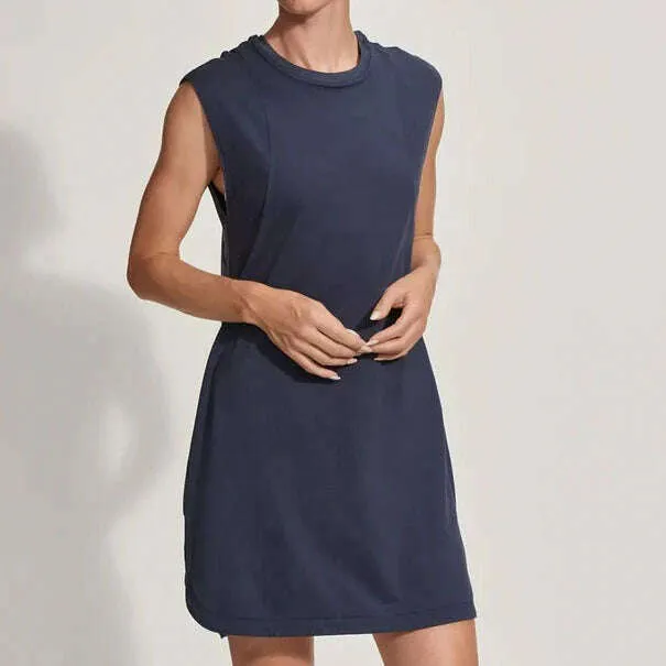 Varley - Naples Sleeveless Dress - Navy