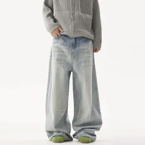 Washed Baggy Jeans