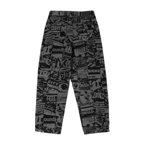 WASTED PARIS - MIND CASPER PANT FADED BLACK