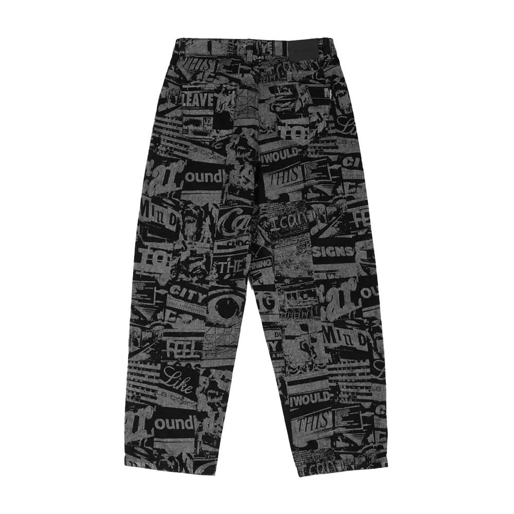 WASTED PARIS - MIND CASPER PANT FADED BLACK