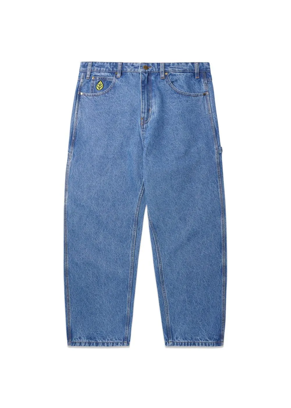 Weathergear Heavyweight Denim Pants - Washed Indigo