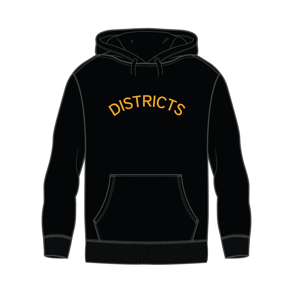 Werribee Districts FC Fleece Hoodie - Black