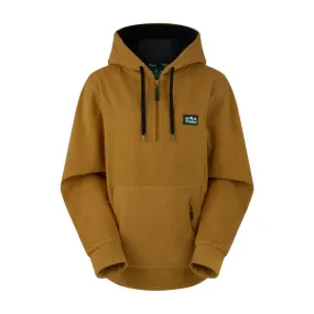 Women's Ballistic Fleece Hoodie in Ochre