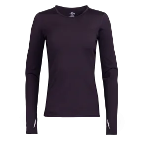 Women's Micro-Elite Chamois Crewneck - Black