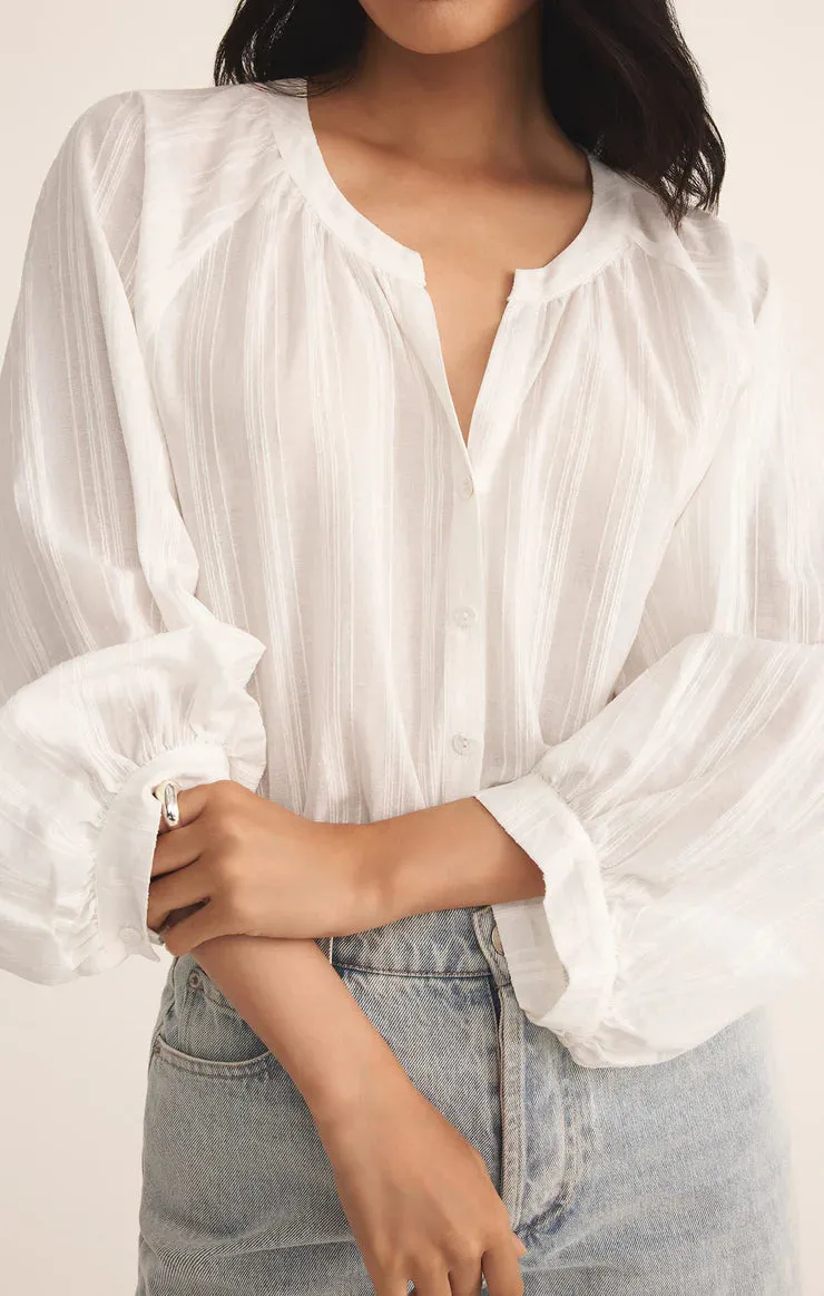 Wren Button Up Top