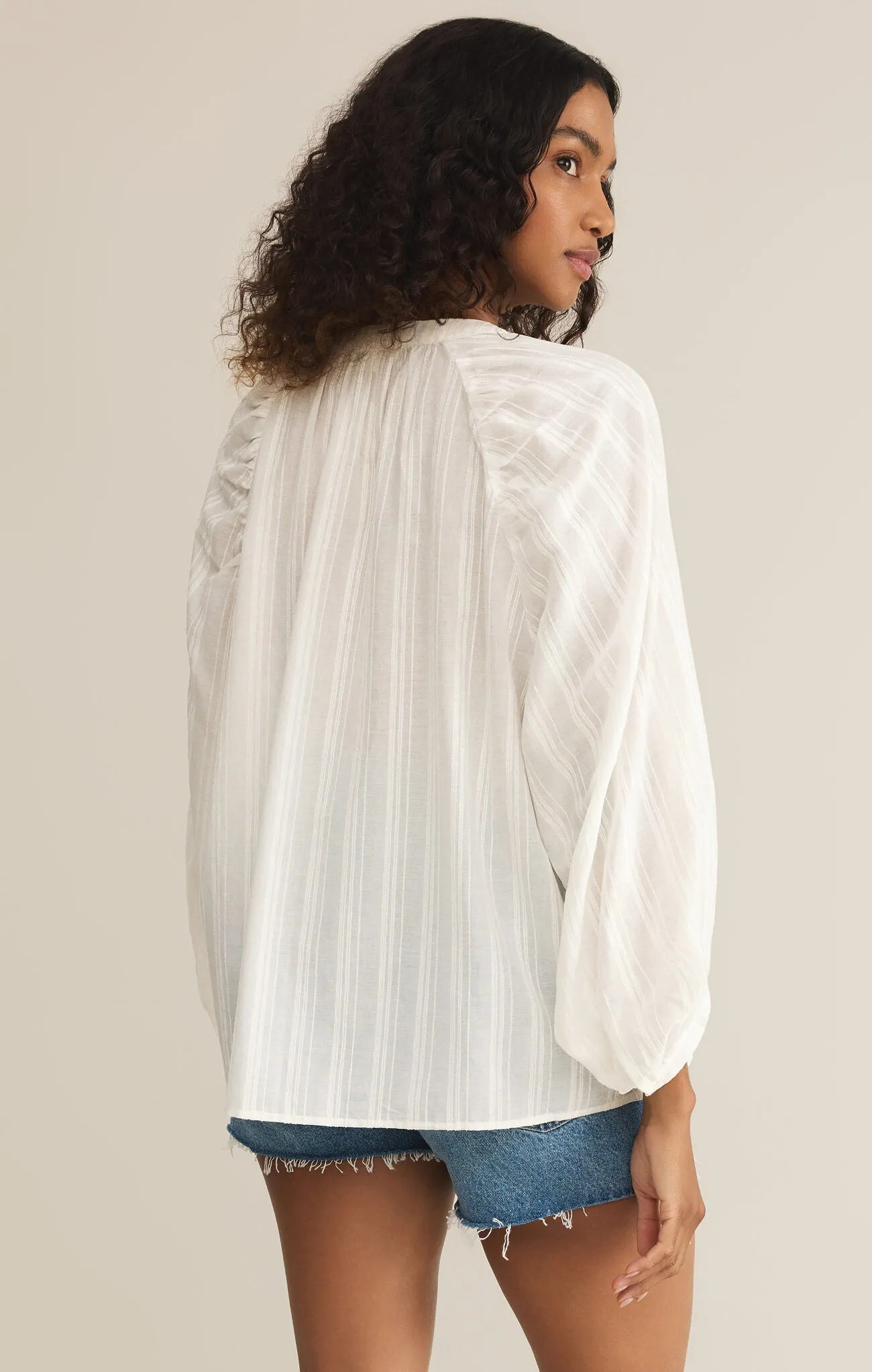 Wren Button Up Top