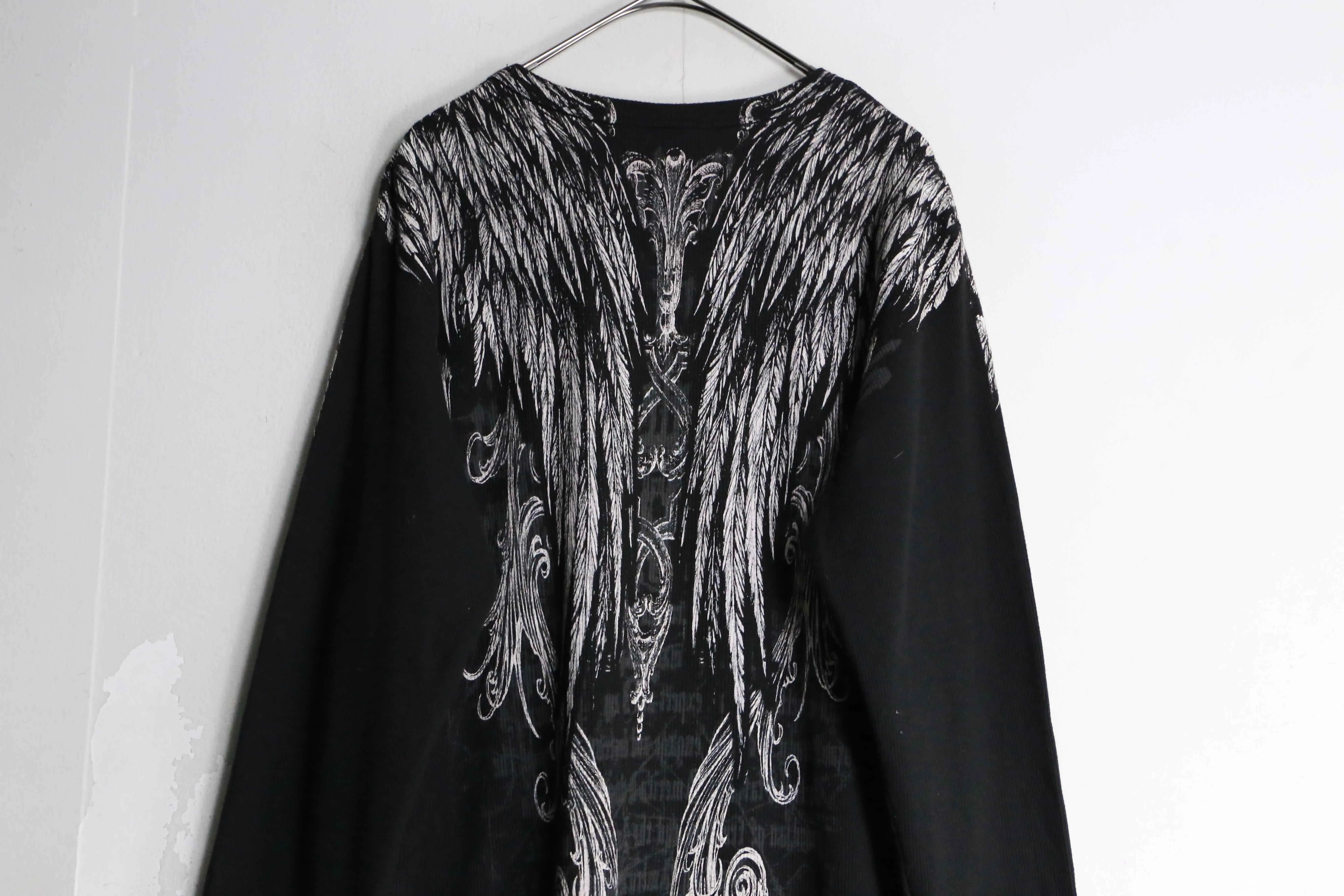 y2k full print thermal long tee