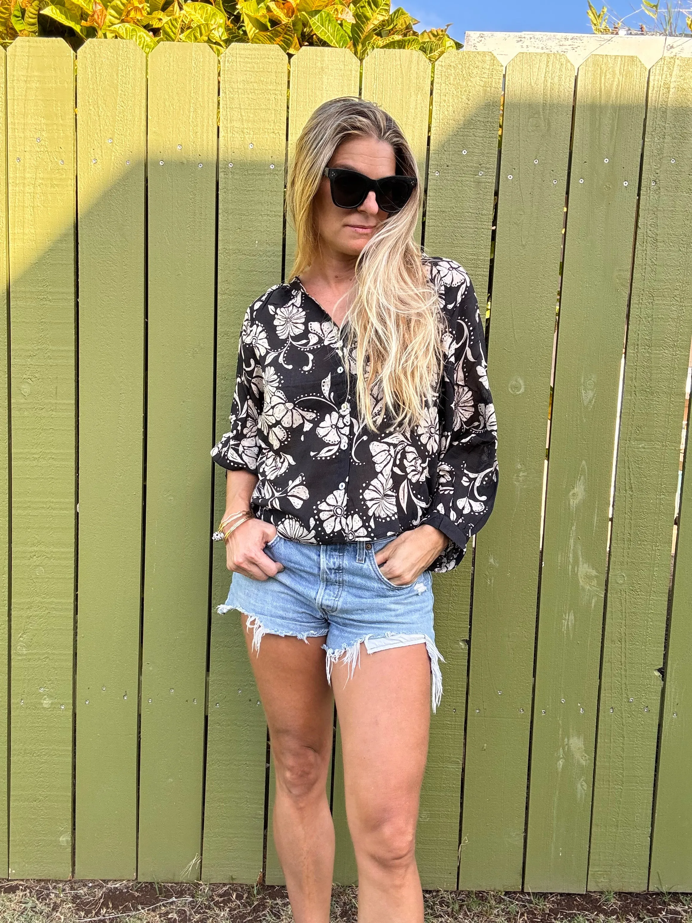 ZSUPPLY Wren Ari Floral Blouse